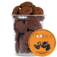 ΚΥΠΕΛΑΚΙ COOKIES ΣΟΚΟΛΑΤΑΣ ΜΕ ΚΟΜΜΑΤΙΑ ΣΟΚΟΛΑΤΑΣ.