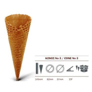 ΚΩΝΟΣ ΝΟ3 .  252ΤΜΧ/ΚΙΒ.