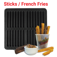 ΠΛΑΚΕΣ ΜΗΧΑΝΗΣ ΒΑΦΛΑΣ, STICKS / FRENCH FRIES